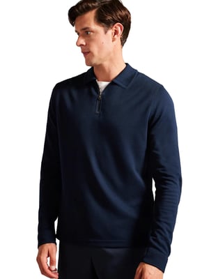Ted Baker | Herren Langarm-Poloshirt - Karpol