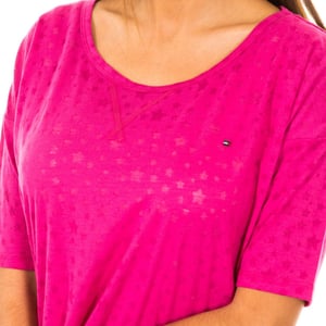 Damen T-Shirt mit 3/4-Ärmeln und Rundhalsausschnitt 1487903527