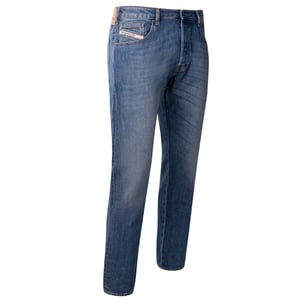 Diesel D-Yennox Tapered Fit Mittelblaue Jeans