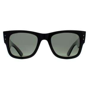 Ray-Ban Square Unisex Poliert Schwarz Grün Polarisiert RB0840S Mega Wayfarer