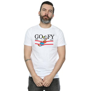 Disney - "Goofy By Nature" T-Shirt für Herren (Weiß)