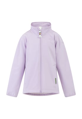 Schmuddelwedda Softshelljacke - recyceltes Material Mädchen Helllavendel-280