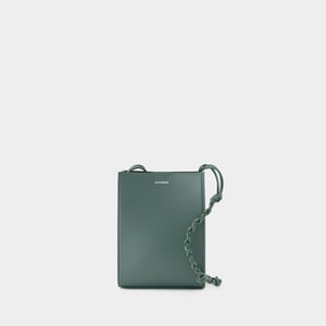 Tangle Sm Schultertasche - Jil Sander - Leder - Grün