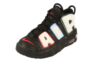Nike Air More Uptempo Gs Basketball Schwarz Turnschuhe