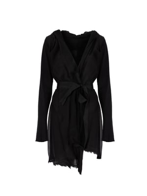 La Haine Inside Us Strickjacke Asymmetric Damen schwarz