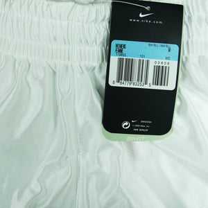 Nike Dri-Fit Supreme Basketball Shorts White Womens Stretch Bottoms 119803 101
