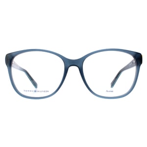 Tommy Hilfiger Square Womens Blaue Glitzerbrille