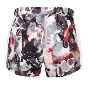 Under Armour Stretch Taille Aop Fly-by Perforated Womens Shorts 1297126 805