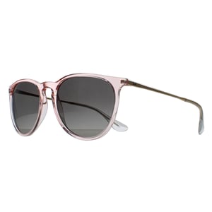 Ray-Ban Runde Damen Transparent Rosa Grau Gradient RB4171 Erika