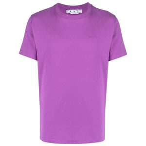 Off-White Diag Tab Slim Fit Orchid Lila T-Shirt