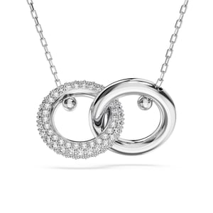 Swarovski 'Dextera' Damen-Halskette aus Metall - Silber 5670251