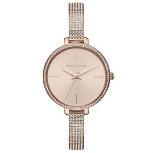 Michael Kors MK3785 Jaryn Kristall Rose Gold Zifferblatt Damenuhr