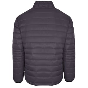 Plein Sport Schlichte wattierte Jacke Grau