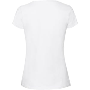 Fruit Of The Loom Damen/Damen Ringspun Premium T-Shirt (Snow)