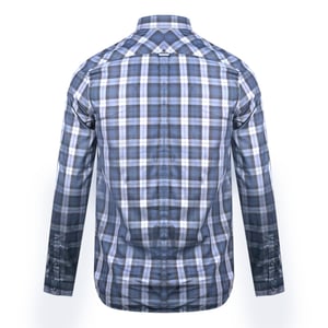 Fred Perry Schwarzes langärmeliges Hemd
