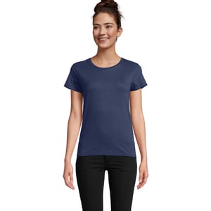 SOLS - "Pioneer" T-Shirt für Damen (Denim)