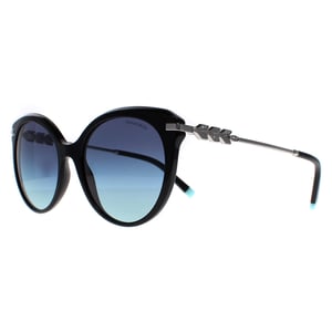 Tiffany Cat Eye Womens Schwarz Azure Farbverlauf Blau TF4189