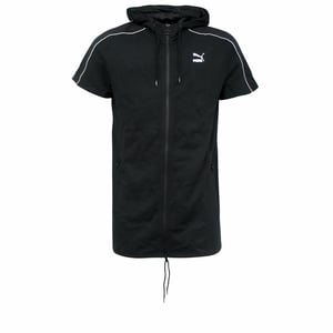 PUMA XTREME Reißverschluss up schwarze Baumwoll Herren Kapuze -Häuse 573544 01 P1a