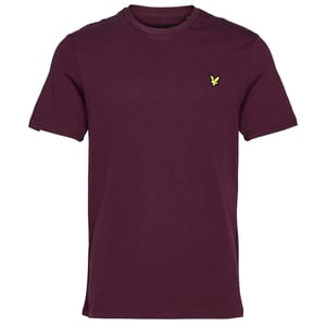 Das Lyle & Scott Plain T-Shirt ist aus 100 % Baumwolle gefertigt und unvergleichlich weich. Es ist ein kultiger Stil und die Definition eines Grundnahrungsmittels im Kleiderschrank. Mit einer klassischen Silhouette, Detailnähten an Kragen und Manschette sowie unserem charakteristischen Steinadler kann dieses T-Shirt nahtlos übereinander getragen werden oder allein als Herzstück eines jeden lässigen Outfits dienen.  \n  \nPassform: Regulär\nEs ist so geschnitten, dass es weder zu eng noch zu locker sitzt und Ihnen einen klassischen, zeitlos eleganten Look verleiht. Wir empfehlen Ihnen, Ihre übliche Größe zu bestellen, aber wenn Sie zwischen zwei Größen schwanken, nehmen Sie eine Nummer größer.
