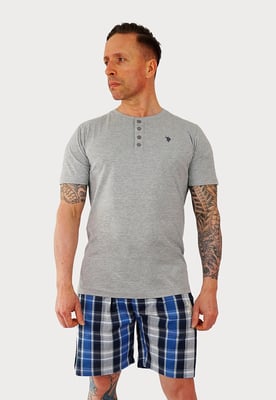 US Polo Assn Kurzarm-Pyjama für Herren
