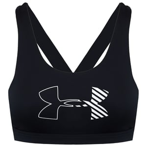 Under Armour Heatgear Womens Black Sports BH