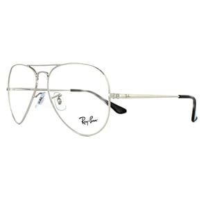 Ray-Ban Brillenfassungen 6489 Aviator 2501 Silber 58mm