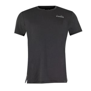 Diadora Easy Tennis Herren Black T-Shirt