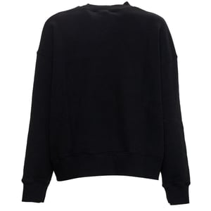 Schwarzer Pullover mit Kroko-Logo von Palm Angels