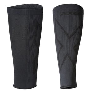 2XU Kompressions-Wadenmanschetten, Titan/Schwarz, Unisex