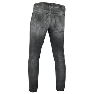 Diesel Sleenker Jeans aus grauem Denim