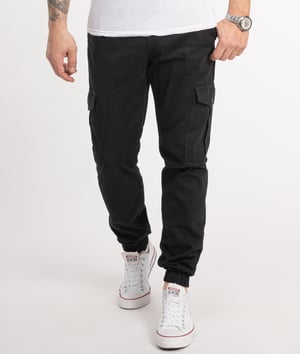 Rock Creek Cargohose Schwarz