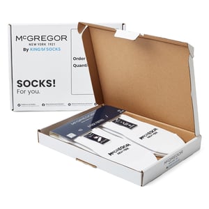McGregor – Footies Weiß, 6er-Pack