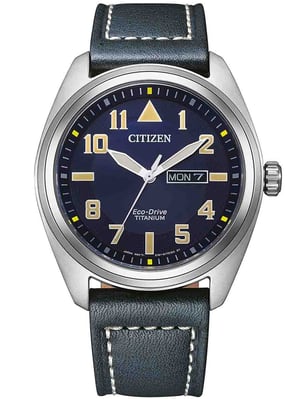 Citizen Herrenuhr blau BM8560-45L
