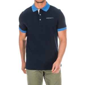 Kurzärmeliges Herren-Poloshirt aus bequemem und atmungsaktivem Stoff HMX1006F