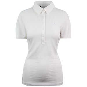 Under Armour Heatgear Zinger Golf aus Polo -Hemd Damen -Creme Top 1272340 103