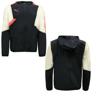 Puma it Evo Mens Navy Zip Up Training Hoody Hood Track Top Jacket 654398 57 A45a