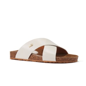 Sandalen „Beatrice“ in Creme