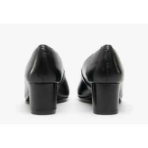 Hush Puppies Damen/Damen Anna Leder Court Schuh (Schwarz)