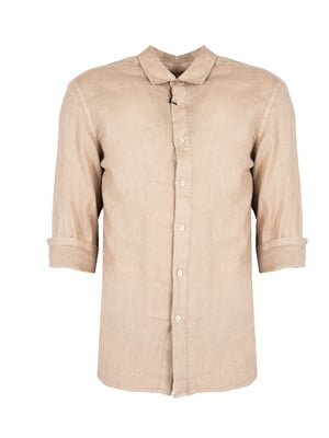 Xagon Man Hemd Lino Herren beige