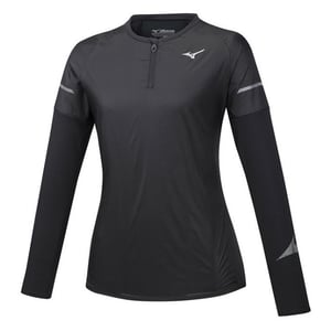 Mizuno Hineri Hybrid Womens Black Top