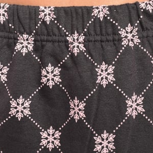KLP2 Damen-Winterpyjama mit langen Ärmeln und Plüsch