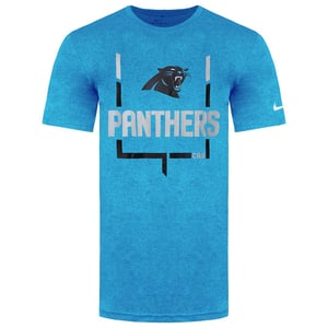 Nike NFL Carolina Panthers Legend Goal Post Herren-T-Shirt, Blau