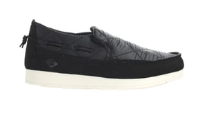 Sperry Moc-Sider Nylon Herren schwarze Schuhe