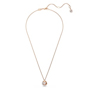 Swarovski 'Dextera' Damen-Halskette aus vergoldetem Metall - Rosé 5692257