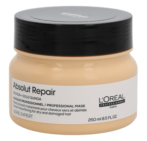 L'Oreal Serie Expert Absolut Repair Gold Quinoa Mask.