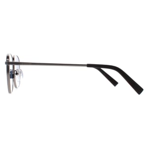 Calvin Klein Square Mens Matte Gunmetal Solid Blau CK20122S
