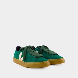 Sneakers Campo Bold - Veja - Leder - Grün