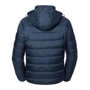 Russell - "Nano" Steppjacke mit Kapuze für Herren (Dunkelblau)