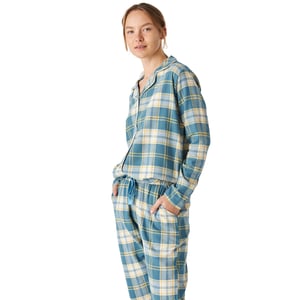 JJB3 Damen-Langarm-Shirt-Pyjama
