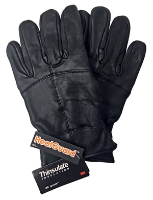 Herren 3M Thinsulate 40 Gramm Thermoisolierung Winter Lederhandschuhe